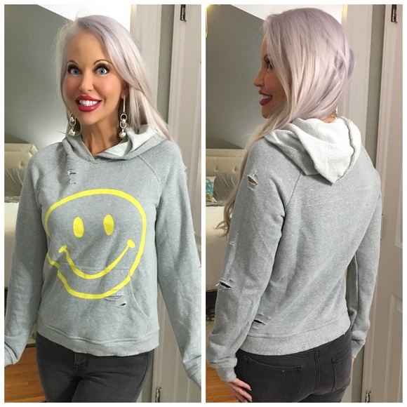 LAST 1! So Soft Distressed Graphic Sweatshirt😊 - Picture 3 of 3